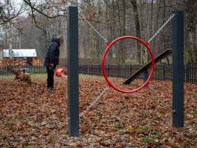 Agility hřiště u Bělského lesa už slouží pejskařům